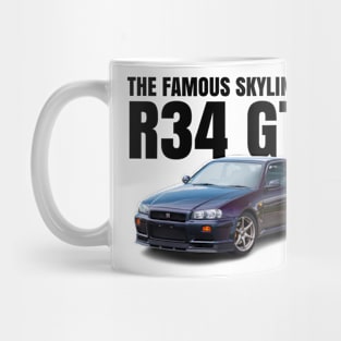 R34 GTR Mug